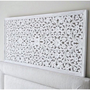 Wooden Panel White Oblong Heart nationwide delivery www.lilybloom.ie