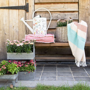 storage basket beige www.lilybloom.ie