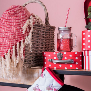 storage basket beige www.lilybloom.ie